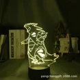 thumbnail image 2 of Luz de noche Led 3D de Pokémon para niños, figuras de Anime de juguete, lámpara de mesita de noche de Pikachu Linda para niños, decoración de dormitorio, regalo de cumpleaños, nuevo, 2 of 5