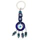 thumbnail image 1 of Devil Eye Keychain Stylish Blue Eye Pendant Key Holder Purse Handbag Pendant, 1 of 4