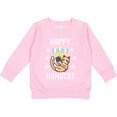 thumbnail image 2 of Inktastic Happy Hanucat with Menorah Toddler Sweatshirt, 2 of 4