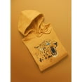 thumbnail image 3 of Angry Cheetah Hoodie Men -Image by Shutterstock, Male Small, 3 of 4