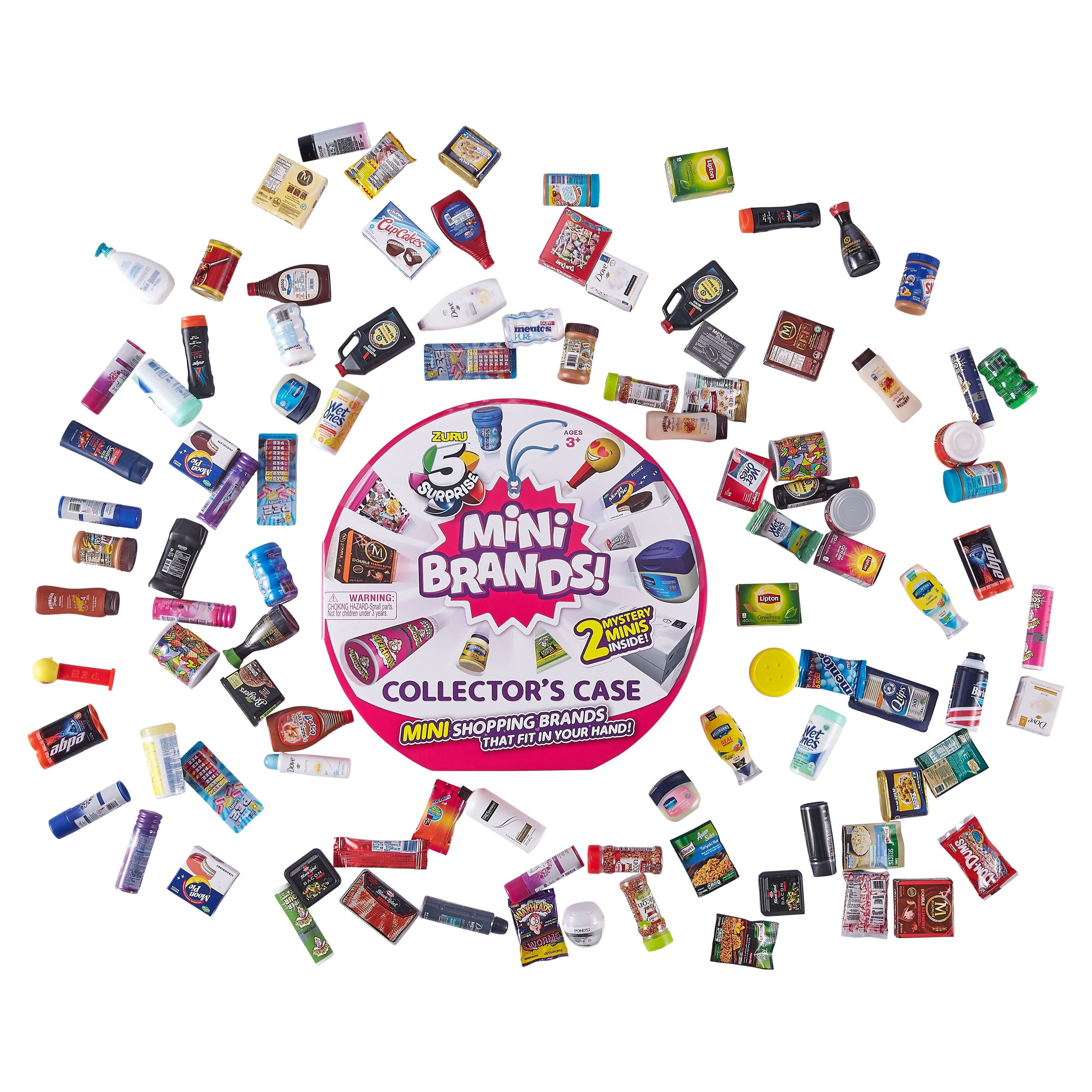 5 Surprise Mini Brands Collector's Case Store & Display 30 Minis with 2 Mystery Minis by ZURU