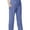Ceil Blue, variant on Adar Universal Unisex Natural-Rise Drawstring Tapered Leg Pants Petite