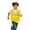 Yellow#9527, variant on BOOMNY Toddler Boys Sleeveless Hi Vis T Shirts Reflective High Visibility T-Shirts Loose Mesh Vest, Sizes 5-6 Years