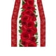 thumbnail image 2 of Aooww Heart Shaped Table Runner with Red Rose Print, Valentine's Day Dining Decor for Restaurant and Home Table,C, 2 of 6