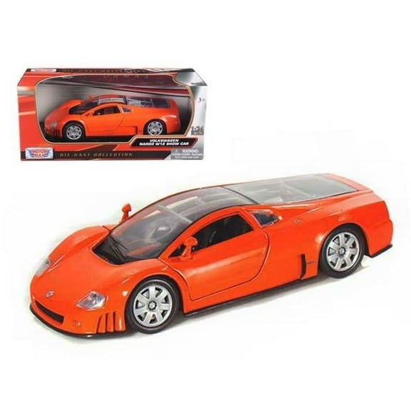 Motormax 73241or 1 by 24 Volkswagen Nardo W12 Diecast Car Model - Orange