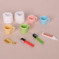 thumbnail image 6 of Sinyiin Miniature Bathroom Scene Props 1/12 Doll House Decoration for Craft Model Project, 6 of 16