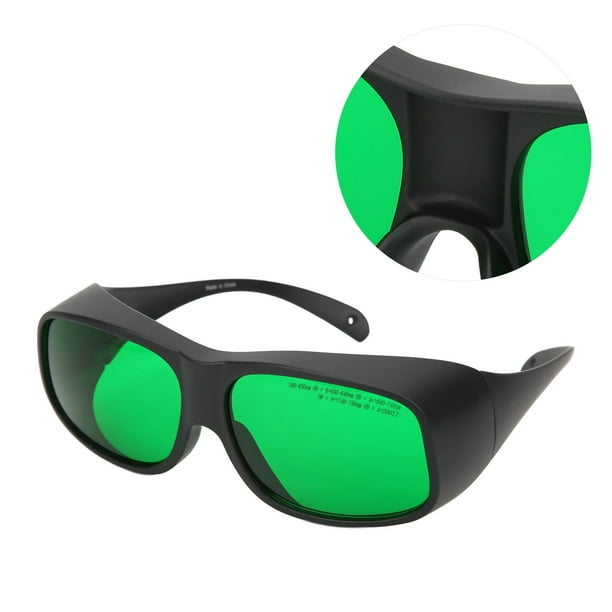 650nm Wavelength Glasses Green Lens PC Eye Fit Over Myopia Goggles Walmart