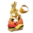 thumbnail image 3 of Bolsa de ropa para muñecas de felpa, bolsa de ropa para muñecas de niña, accesorios para fotos, decoración práctica para muñecas de 6,69 pulgadas, haz Sombrero de bolsa para perro, 3 of 8