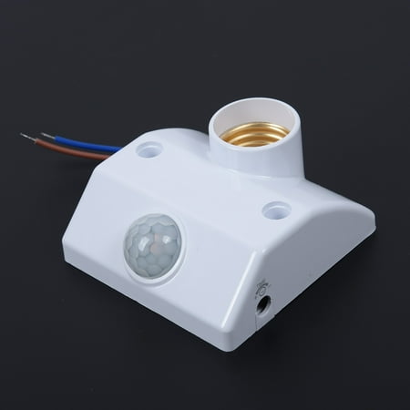 

BAMILL E27 Body Motion Sensor Automatic Lamp Holder Light Base Infrared Switch Holder