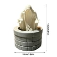 thumbnail image 2 of Diceymbol Halloween Ghost in Stone Well Figurine Mini Spooky Tabletop Decoration for Mantel Shelf Party Decor 6 Inch, 2 of 8