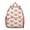 Orange-18, variant on Deer Lover Student Backpack – Vintage Forest Print With Nordic Geometric Design Rustic Woodland Buck Art Aesthetic Nature Theme