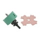 thumbnail image 1 of Abridor de agujeros para focos sin bordes, abridor de agujeros para focos sin bordes, taladro de posicionamiento central, abridor de agujeros avellanado, confiable y duradero, 1 of 8