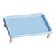 thumbnail image 5 of Soporte elevado para comedero de mascotas, base elevada para comedero de mascotas, antideslizante, versátil para comederos automáticos, lavable y Azul, 5 of 8