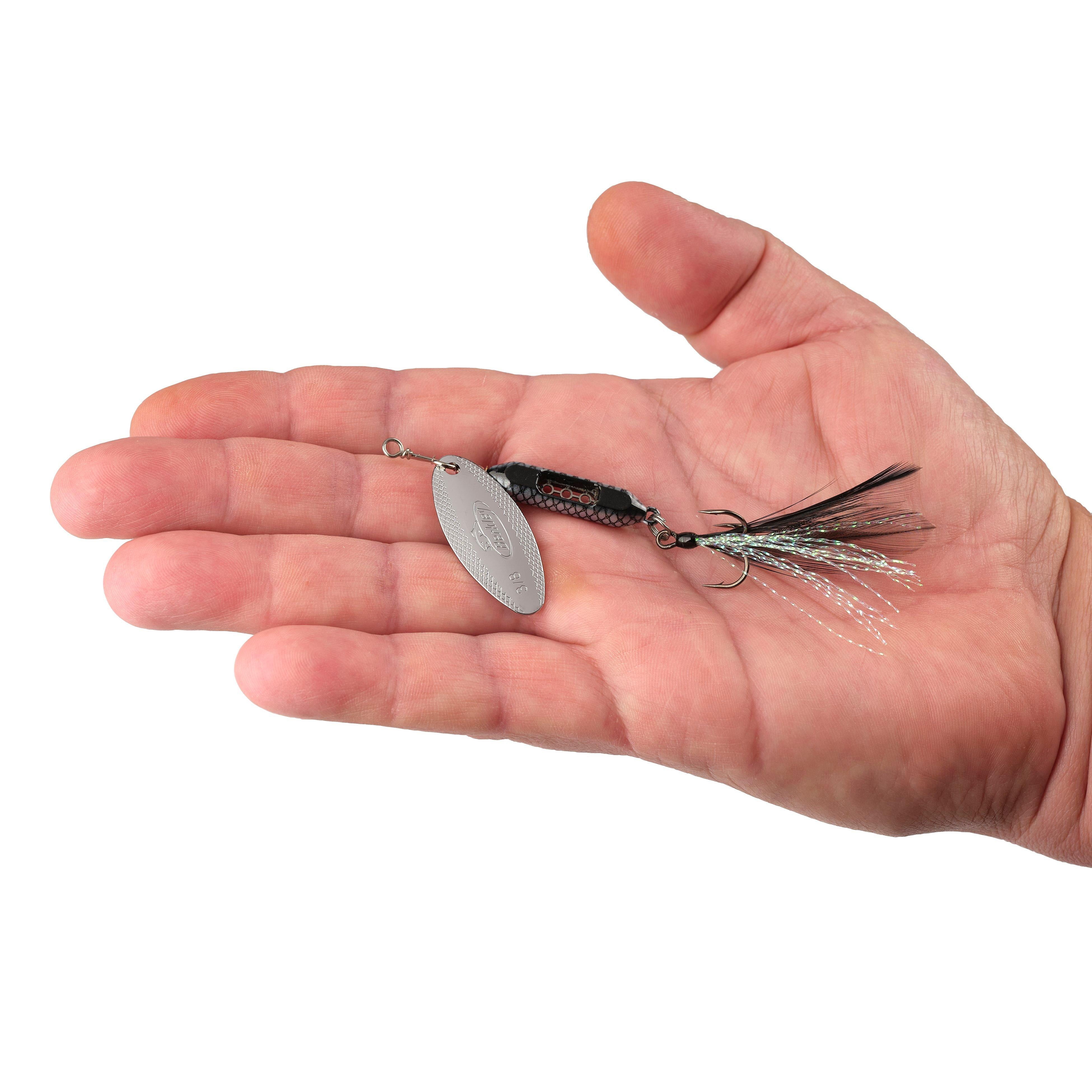 Berkley Dough Rider, 3/8 oz, Black/Silver