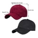 thumbnail image 3 of Gorra de béisbol Qarigey deportiva de poliéster Vino rojo, 3 of 6