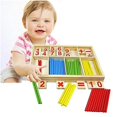thumbnail image 2 of Number Counting Stick Toy For Kids Math Learning Tool Educational Counting Rods Set Wooden Number Puzzle Toy For Kids Early Math Skills Development, 2 of 7