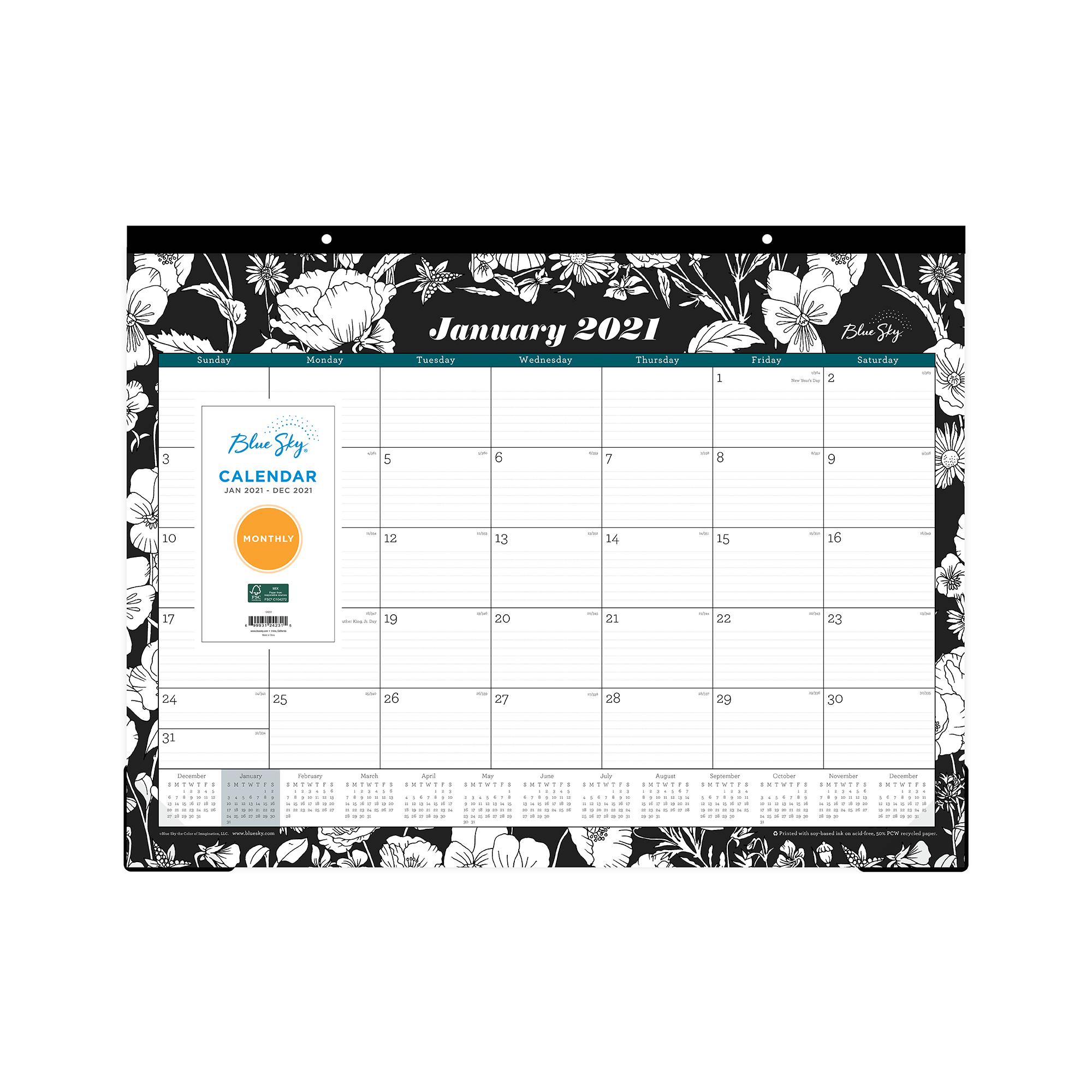 Blue Sky 2021 22x17 Desk Pad Calendar Overgrown Garden Walmart Blue Sky 2021 22x17 Desk Pad Calendar Overgrown Garden Walmart
