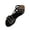 Black, variant on Women Flat Sandals Summer Open Toe Bohemian Pearl Embellished Ankle Wrap Strap Casual Comfortable Beach Party Vacation Daily Dress Shoes