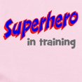 thumbnail image 2 of CafePress - Superhero In Training Infant Bodysuit - Baby Light Bodysuit, Size Newborn - 24 Months, 2 of 4