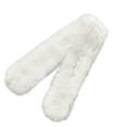 thumbnail image 4 of RUISINERY Luxurious Faux Furs Scarf Collar for Women Winter Fall Fashion Crosses Shawl Wrap Evening Party Warm Furry Stoles Shrug, 4 of 7
