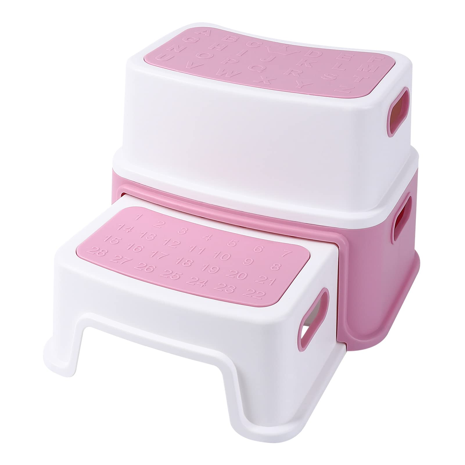 Ronipic 2 Step Stools for Kids, Toddler Step Stool for Toilet Potty