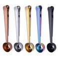 thumbnail image 5 of Coffee Scoop Clip Stainless Steel Tablespoon Coffee Spoon With Long Handle Multifunction Sealing Bag Clip For Tea Coffee Instant Drinks, 5 of 5