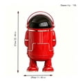 thumbnail image 5 of Astronaut Shaped Trash Can With Lid Cute Waste Bin Large Capacity Storage Bin For Home Office Bedroom And Living Room - Premium Edition Collection, 5 of 7