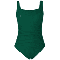 thumbnail image 3 of Hilor Women's One Piece Swimsuits Shirred Tank Tummy Control Bathing Suits, 3 of 7