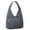 Gray, variant on Entchin Large Hobo Shoulder Bag for Women,Corduroy Tote Bag,Black Hangbag for College Shopping Working
