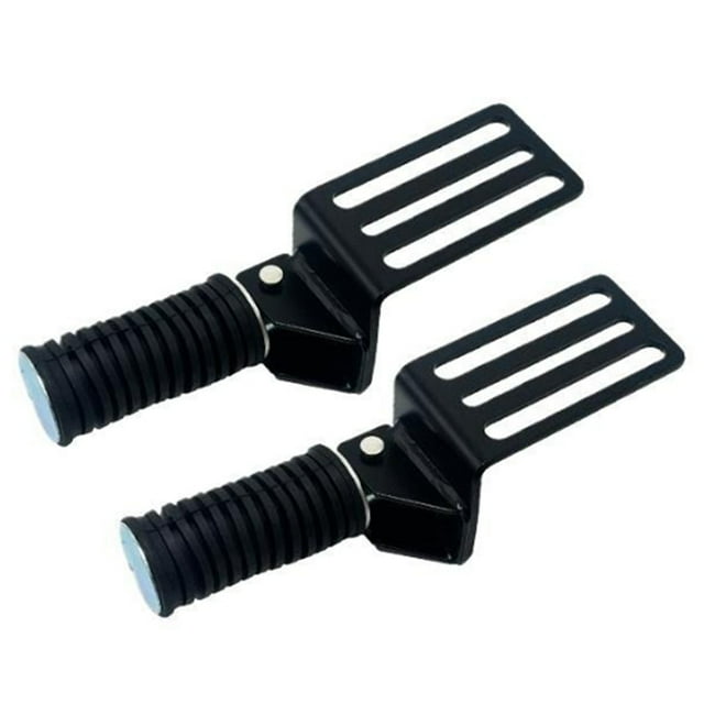 Foldable Metal Motorcycle Foot Pegs - Comfortable Street Cruise Pedals for Enhanced Riding Experience 2pcs