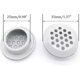 thumbnail image 2 of 20pcs Air Vents 25mm Circular Soffit Vent Stainless Steel Round Vent Mesh Hole Louver For Kitchen Bathroom Cabinet Wardrobe (white), 2 of 5