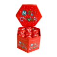 thumbnail image 2 of 14 piezas de adornos navideños decorativos para árbol de Navidad colgantes irrompibles Alce rojo y blanco, 2 of 9