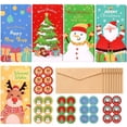 thumbnail image 1 of 30 piezas tarjetas de regalo de Navidad con sobres, billetera de dinero de Navidad, tarjetas de felicitación con soportes y pegatinas para Bodas de Navidad, 1 of 3