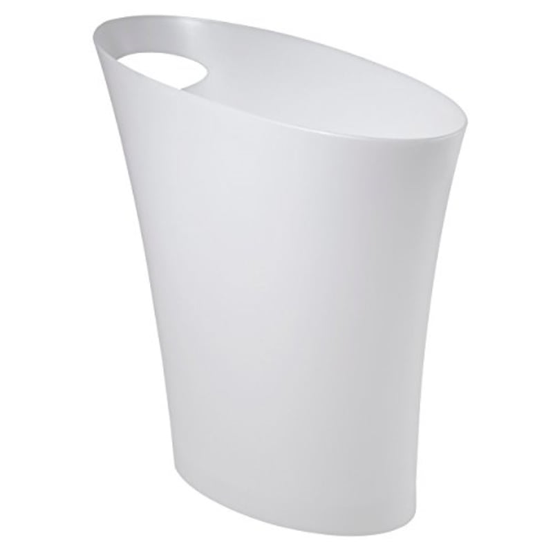 Umbra Skinny Sleek & Stylish Bathroom Trash, Small Garbage Can
