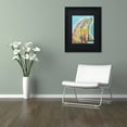 thumbnail image 3 of Trademark Fine Art "Dolphin" Canvas Art by Dean Russo, Black Matte, Black Frame, 3 of 4