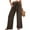 ^Dark Grey, variant on BODOAO Women's Linen Wide Leg Pants Casual Loose High Waist Beach Haren Pants Pockets Wide Leg Palazzo Pants High Waisted Adjustable Tie Knot Flowy Trousers Casual Loose Lounge Pant with Pockets