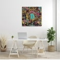 thumbnail image 2 of Stupell Graffiti Street Style Bitcoin Symbol Beauty & Fashion Painting Gallery Wrapped Canvas Print Wall Art, 2 of 7