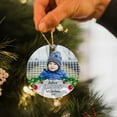 thumbnail image 4 of Grandson's 1 Year Old Ornament, Custom Grandson's 1st with Photo & Name, Personalized Upload Grandson Image Christmas 2025 Ornament, Customized Grandson First Christmas Decor dwgahr, 4 of 6