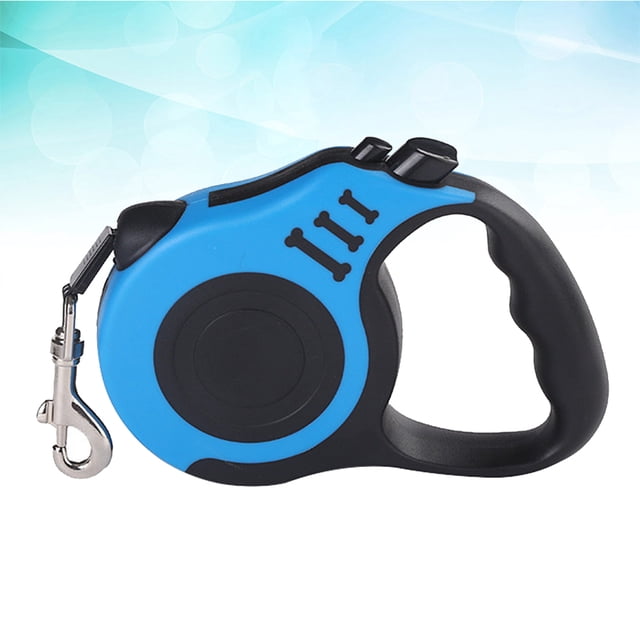 VERDANVERSE 1Ud Correa Telescópica Automática De Nylon Azul Para Adiestramiento Resistente