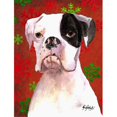 thumbnail image 1 of Carolines Treasures RDR3004GF Tonnelier Flocons de Neige Rouge Drapeau Boxer Taille du Jardin, 1 of 3