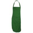 thumbnail image 1 of Dennys - Delantal de trabajo con bolsillo Modelo Catering Unisex (Verde botella), 1 of 1