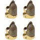 thumbnail image 3 of 1 dedal de costura; protector de dedos; Protector de metal ajustable para dedos; Accesorios de costura, 3 of 6