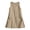 Khaki, variant on Casual A-Line Dress for Women Summer Sleeveless Shift Dress with Cold Shoulder,Racerback,and Breathable Cotton for Daily Summer Wear