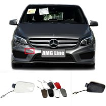 Trimla Front Tow Cover 15-19 for Mercedes-Benz B W246 AMG Line Fit B150 B160 B170 B180 B200 2015 2016 2017 2018 2019 bumper Hook Eye Cap A2468851100