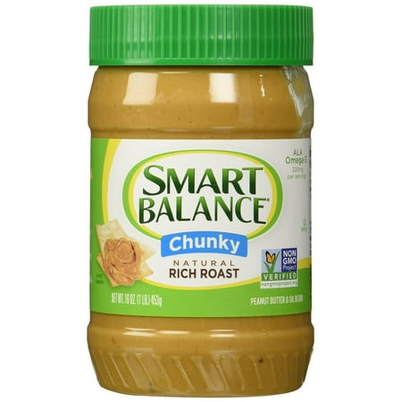 12 PACKS : Smart Balance Rich Roast Natural Chunky Peanut