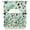 Green, variant on Summer Fruit Kitchen Curtains Swag Valance for Windows/Bathroom/Cafe, Spring Botanical Blueberry Raspberry Leaves Rod Pocket Drape Panel Swag Curtains Valance for Bedroom/Living Room 56"x36"