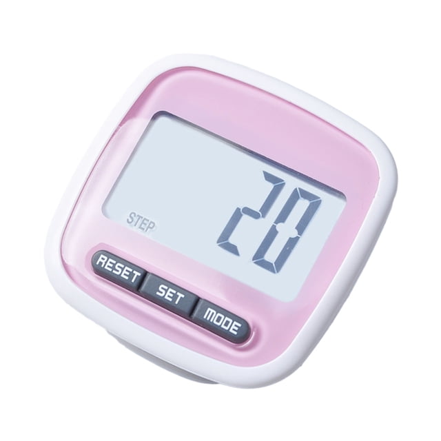 Dadatutu Clip-On Pedometer for Walking,Simple Pedometers for Running Steps Counter for Timing and Calorie Counting,Small Step Tracker for Women, Men, Kids and Seniors