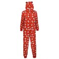 thumbnail image 4 of Worallymy Papá Noel Imprimir Navidad Familia Pijamas Niños Adultos Pijamas a juego Conjuntos de pijamas Worallymy JD735815733, 4 of 6
