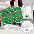 thumbnail image 6 of HELLHERO Christmas Icon Pattern Sewing Machine Dust Cover with Tote Handle and Pocket Dustproof Zipper Pouch Lightweight Fits Most Sewing Machines, 6 of 8