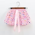 thumbnail image 4 of TOOYOU Girls Skirt Kids Dot Prints Mesh Tutu Ballet Dance Dress For Stage Performance Holiday Party Cute Versatile Short Skirt For Little Girls, 4 of 5